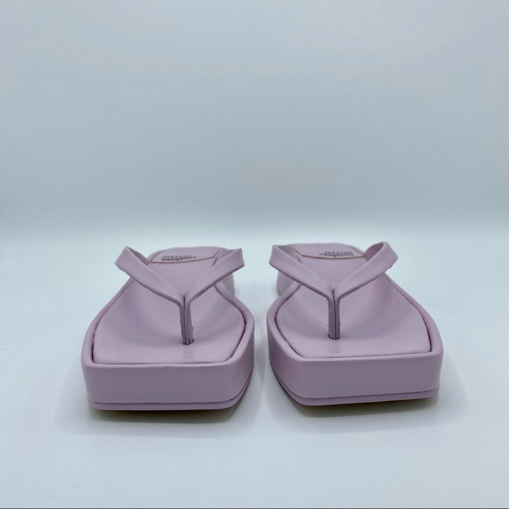 Jeffrey Campbell Dusty Lilac Flavio Platform Flip Flop Sandal - Picture 7 of 15